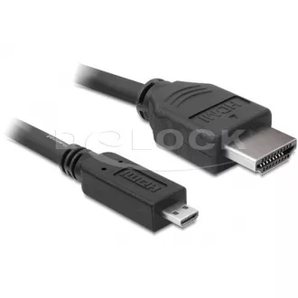   Delock High Speed HDMI Ethernet kábel A/D - A apa/apa 1,0m (82661)