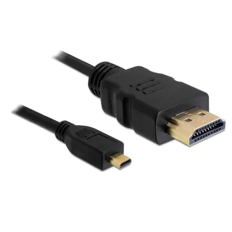   Delock High Speed HDMI Ethernet kábel A/D - A apa/apa 2,0m (82664)