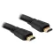 Delock High Speed HDMI Ethernet kábel - A apa/apa 3,0m lapos (82671)