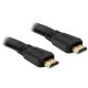 Delock High Speed HDMI Ethernet kábel - A apa/apa 5,0m lapos (82672)