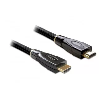   Delock kábel magas sebességű HDMI Ethernettel A-A egyenes/egyenes, 5 m (82739)
