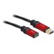 Delock USB 3.0-A apa / anya hosszabbító prémium kábel, 2 m (82753)