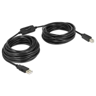   Delock Kábel USB 2.0 A típusú dugó > USB 2.0 B típusú dugó 11 m (82915)