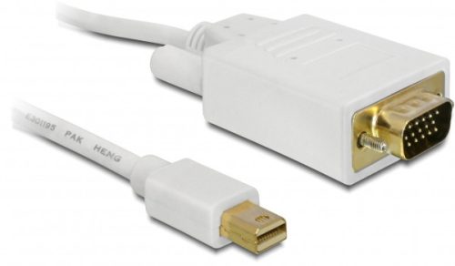 Delock Displayport mini apa > VGA 15 pin apa kábel, 2 m