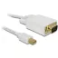 Delock Displayport mini apa > VGA 15 pin apa kábel, 3 m (82922)