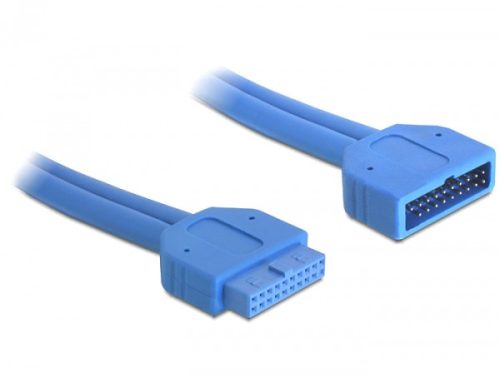 Delock USB 3.0 pin fejes hosszabbító kábel apa / anya (82943)