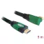 Delock High Speed HDMI-kábel típusú Ethernet   HDMI A dugós > HDMI A dugós derékszögu 4K 5 m (82954)