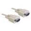 Delock RS-232 soros kábel SUB-D9 apa / apa 10 méteres (82983)