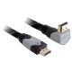 Delock High Speed HDMI-kábel típusú Ethernet   HDMI A dugós > HDMI A dugós derékszögű 4K 1 m