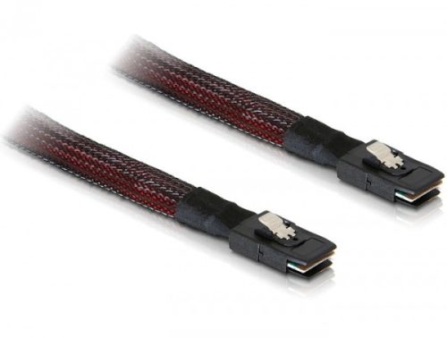 Delock mini SAS 36 tűs apa-apa kábel (SFF 8087) 50cm (83055)