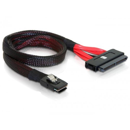 Delock mini SAS 36 tűs - SAS 32 tűs kábel (SFF 8087 - SFF 8484) 50cm (83056)