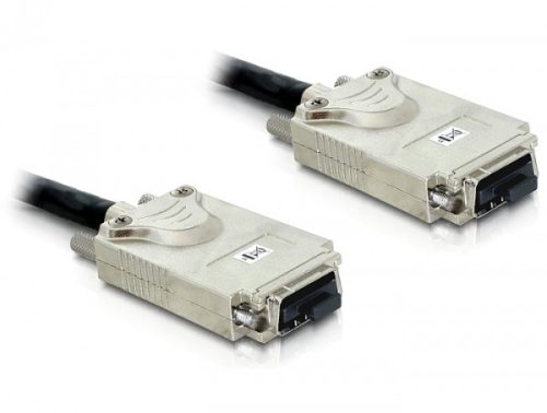 Delock csavaros Infiniband - Infiniband kábel (SFF 8470) 1m (83060)