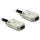Delock csavaros Infiniband - Infiniband kábel (SFF 8470) 1m (83060)