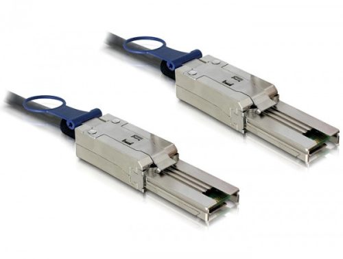Delock mini SAS 26 tűs - mini SAS 26 tűs kábel (SFF 8088) 1m (83061)