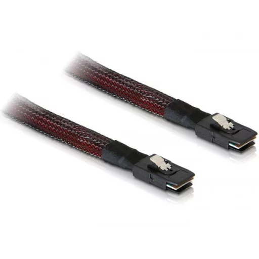 Delock mini SAS 36 tűs apa-apa kábel (SFF 8087) 1m (83073)