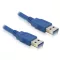 Delock USB 3.0-A apa/apa kábel, 0,5m (83121)