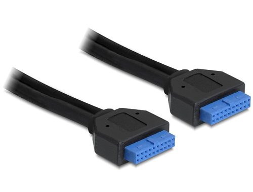 Delock kábel USB 3.0 tűs fejléc anya / anya 45 cm