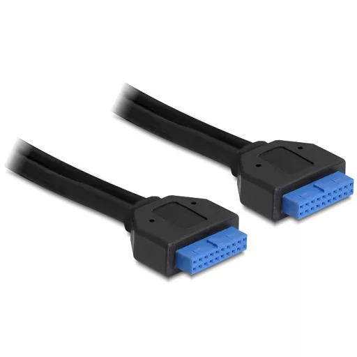 Delock kábel USB 3.0 tűs fejléc anya / anya 45 cm (83124)
