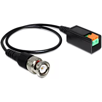   Delock BNC kábel apa > 2 érintkezős terminál blokk (83181)