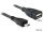 Delock USB micro-B apa > USB 2.0-A anya  OTG kábel, 50 cm (83183)