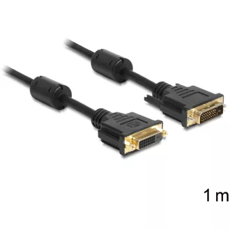 Delock DVI 24+1 apa > anya kábel, 1 m (83185)