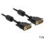 Delock DVI 24+1 apa > apa kábel, 1 m (83189)