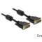 Delock DVI 24+1 apa > apa kábel, 5 m (83192)