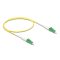 Delock Kábel, optikai szálas LC-APC > LC-APC Simplex egyszeres OS2, 0,5 m (83219)