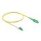 Delock Kábel, optikai szálas LC-APC > SC-APC Simplex egyszeres OS2, 1 m (83235)