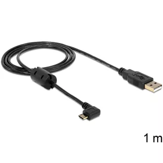   Delock USB-A apa > USB micro-B anya kábel, 270 -ban forgatott, 1m (83250)