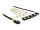 Delock Kábel Mini SAS SFF-8087 > 4 x 7 tus SATA fordított + oldalsáv, 0,5 m (83318)