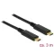 Delock USB 2.0 kábel Type-C a Type-C 3 m PD 5 A E-Marker (83325)