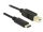 Delock Kábel USB Type-C  2.0 dugó > USB 2.0 B-típusú dugó 2,0 m fekete (83330)