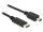 Delock Kábel USB Type-C  2.0 dugó > USB 2.0 Mini-B típusú dugó 0,5 m fekete (83335)