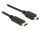 Delock Kábel USB Type-C  2.0 dugó > USB 2.0 Mini-B típusú dugó 2,0 m fekete (83336)