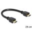 Delock nagy sebességű HDMI Ethernet - A kábel, apa / apa, 25 cm (83352)
