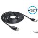 Delock EASY-USB 2.0 -A apa > USB 2.0-A anya hosszabbító kábel, 3 m