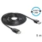 Delock EASY-USB 2.0 -A apa > USB 2.0-A anya hosszabbító kábel, 5 m (83373)