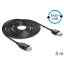 Delock EASY-USB 2.0 -A apa > USB 2.0-A anya hosszabbító kábel, 5 m (83373)