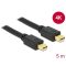 Delock Kábel Mini Displayport 1.2 dugó > Mini Displayport dugó 4K 5,0 m (83477)