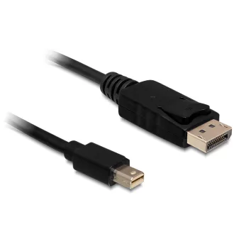   Delock Kábel mini Displayport dugó > Displayport dugó 5 m, fekete (83479)