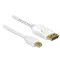 Delock Kábel mini Displayport dugó > Displayport dugó 3 m (83483)