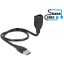 Delock kábel USB 2.0 A apa > A anya ShapeCable 0,5 m (83499)