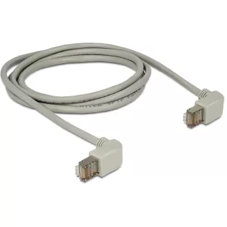   Delock kábel RJ45 Cat.5e SFTP szögletes / szögletes 2 m (83512)