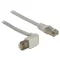 Delock kábel RJ45 Cat.5e SFTP szögletes / egyenes 1 m (83515)