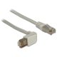 Delock kábel RJ45 Cat.5e SFTP szögletes / egyenes 1 m