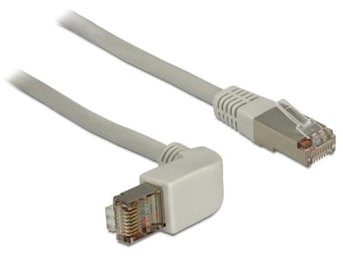 Delock kábel RJ45 Cat.5e SFTP szögletes / egyenes 2 m