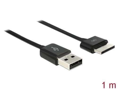 Delock Adat- és töltőkábel USB 2.0 dugó > 36 érintkezős ASUS Eee Pad dugó 1 m