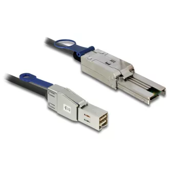   Delock kábel Mini SAS HD SFF-8644 > Mini SAS SFF-8088 csatlakozókkal, 2m (83572)