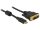 Delock HDMI-kábel Mini-C-csatlakozódugóval > DVI 24+1 csatlakozódugó 1 m (83582)